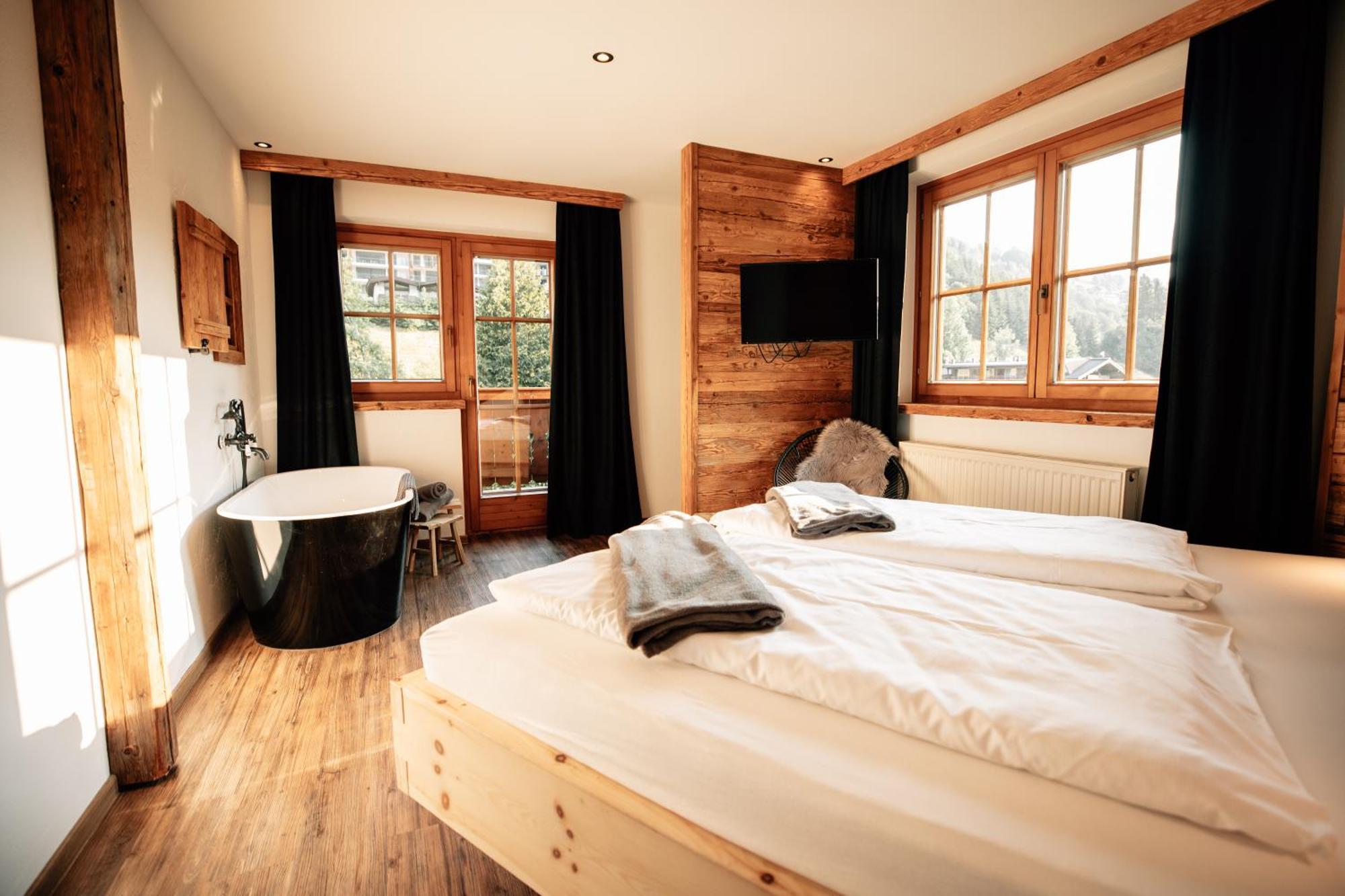 Hotel Sonnberg Saalbach-Hinterglemm Esterno foto